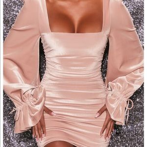 COPY - Velvet Pink Dress